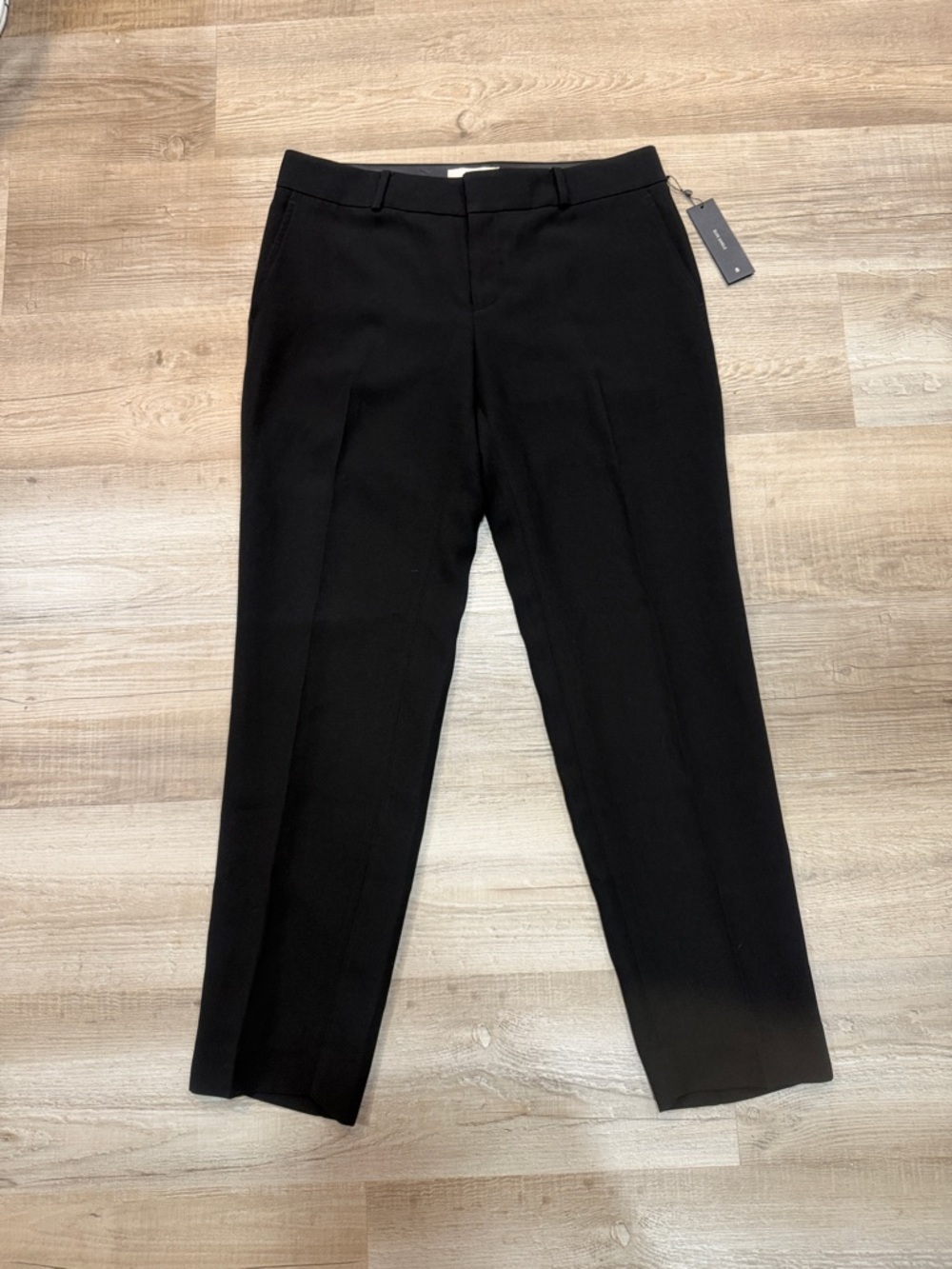 Banana Republic Black Martin Fit Tailored Ankle Dress Pants, BNWT, Size 8